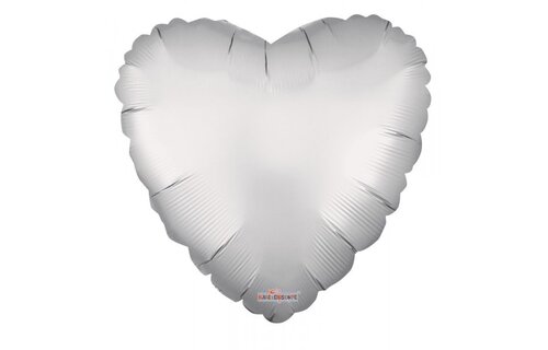 Heart - Matte Silver - K18"/45cm VP