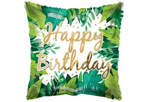 ECO - Pillow Birthday Leaves - K18"