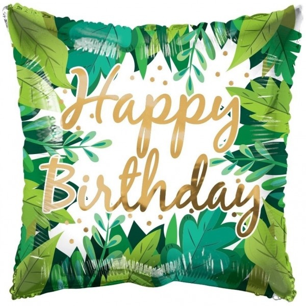 SALE > ECO - Pillow Birthday Leaves - K18"