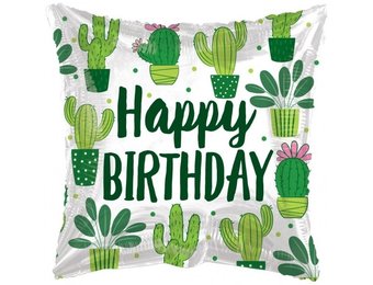ECO - Pillow Birthday Cactus - K18"