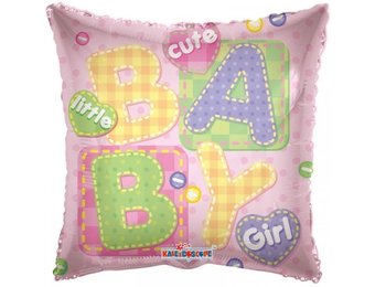 SALE > Pillow - Baby Girl Big Letters - K18"