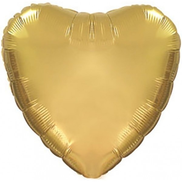 Heart - Gold - K18"/45cm