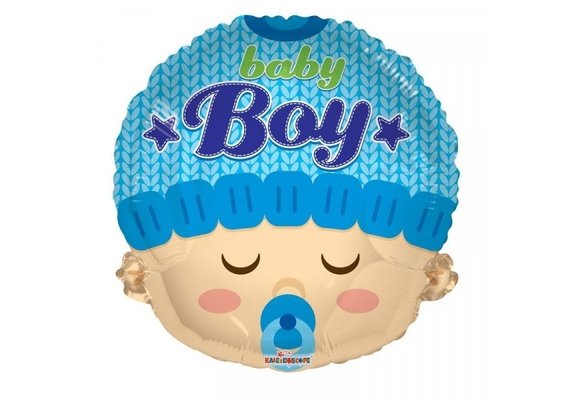 Baby Boy Head Shape - 18 inch - Kaleidoscope