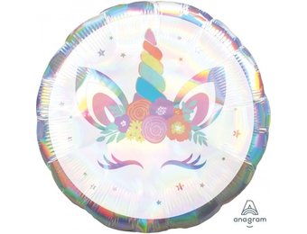Unicorn Rainbow Horn Iridescent - A18"/45cm