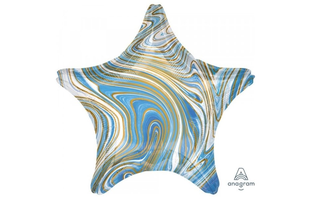 Star - Marblez Blue - 18 inch - Anagram