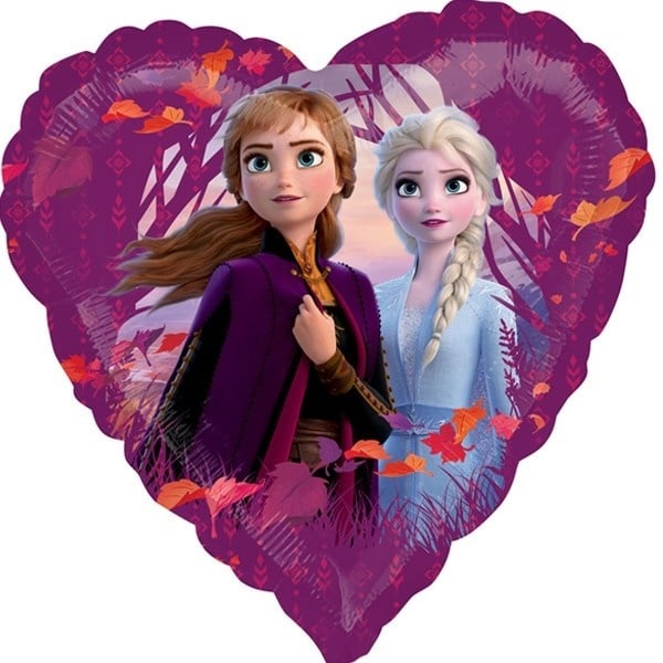 Frozen 2 HEART Anna & Elsa - A18"/45cm