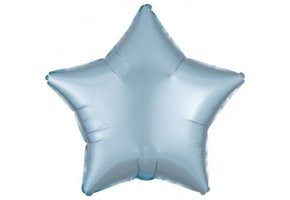Star - Satin Luxe Pastel Blue - A18"/45cm - SALE