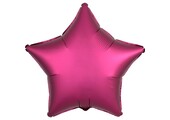 Star - Satin Luxe Pomegranate - A18"/45cm