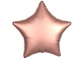 Star - Satin Luxe Rose Copper - A18"/45cm