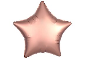Star - Satin Luxe Rose Copper - 18 inch - Anagram