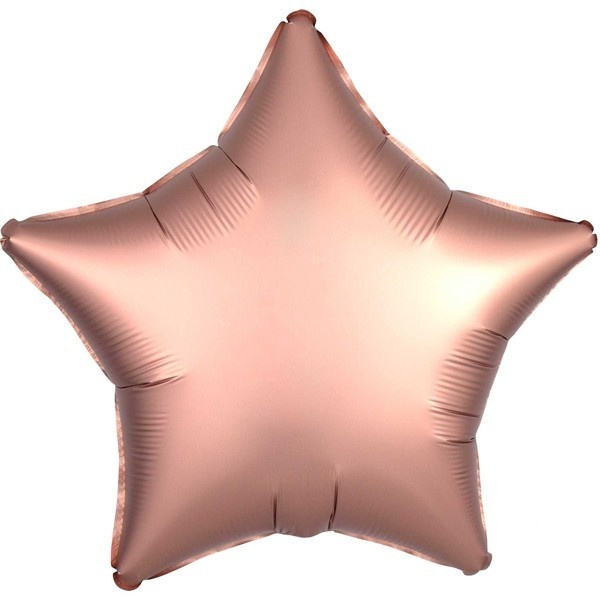 Star - Satin Luxe Rose Copper - A18"/45cm