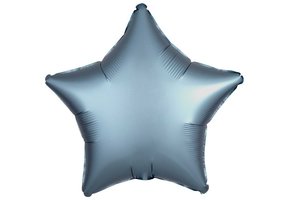 Star - Satin Luxe Steel Blue - 18 inch - Anagram