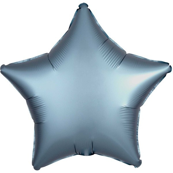 Star - Satin Luxe Steel Blue - A18"/45cm