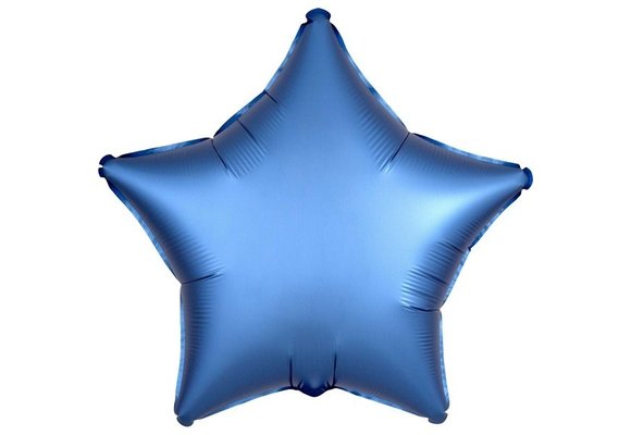 Star - Satin Luxe Azure - A18"/45cm