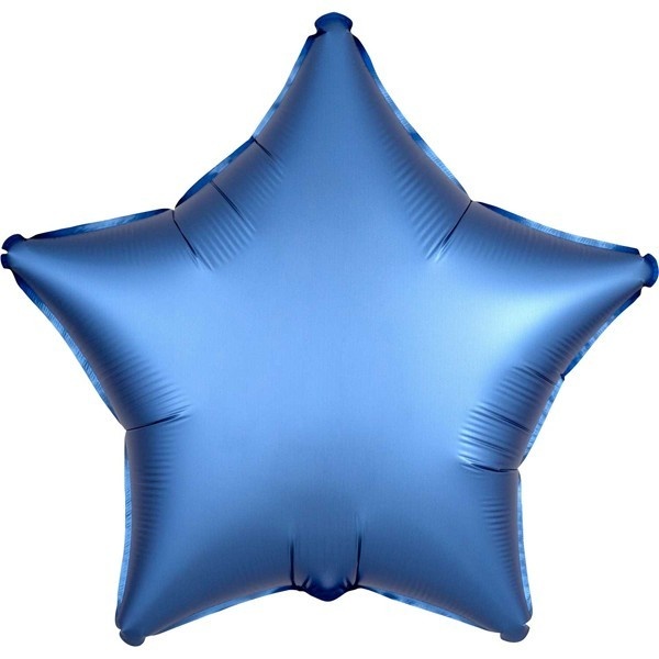 Star - Satin Luxe Azure - A18"/45cm