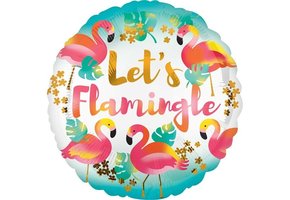 Let's Flamingle - 18 inch - Anagram