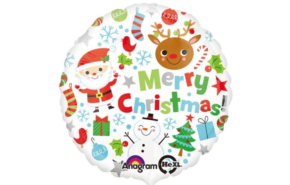 Merry Christmas Icons - 18 inch - Anagram
