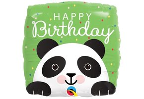 Square Birthday Panda - Q18"/45 cm