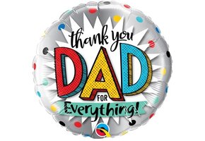 Thank You Dad - 18 inch - Qualatex