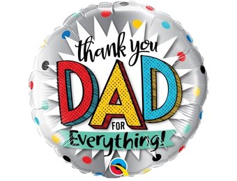 Thank You Dad - Q18"/45cm