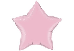 Star - Pearl Pink - 4 inch - Qualatex - 5 stuks