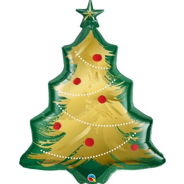 Christmas Tree Brushed Gold - Q40"/101cm