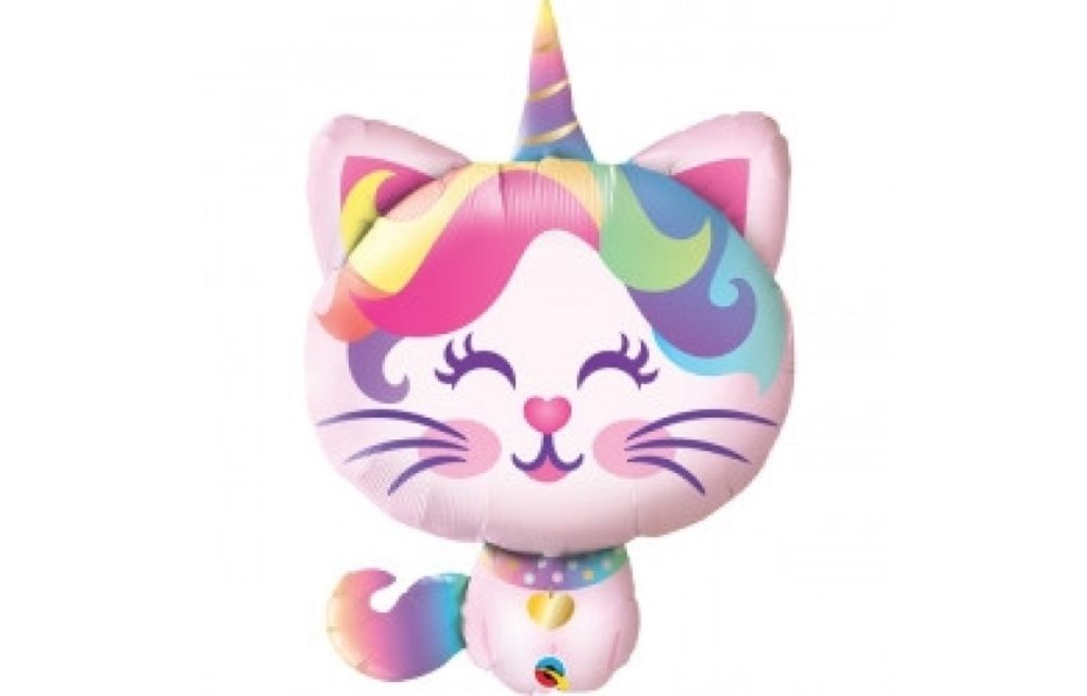 Mythical Caticorn - 38 inch - Qualatex
