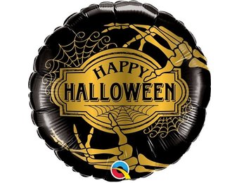 Halloween Golden Skeleton - Q18"/45cm