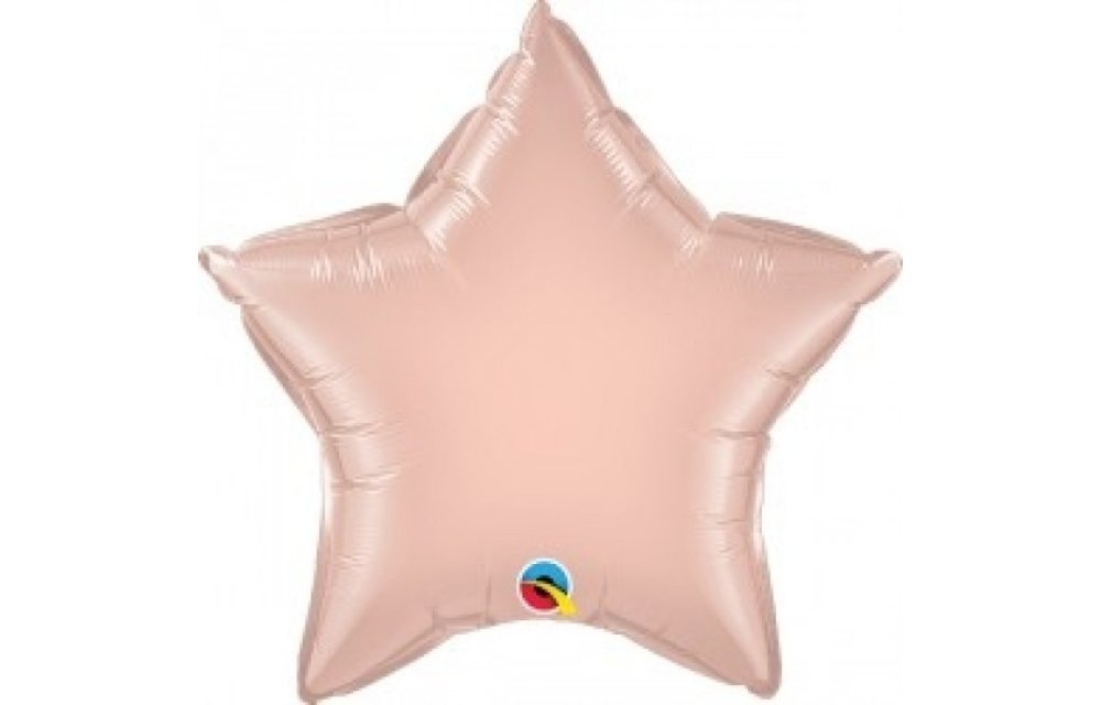 Star - Rose Gold - 9 inch - Qualatex - 5 stuks