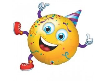Smiley Party Guy - Q38"'/96.5cm