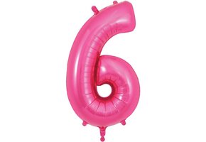 SALE > Cijfer Fuchsia - 6 - Oaktree 34 inch