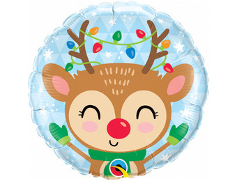 Reindeer & Colorful Lights - Q18"/45cm