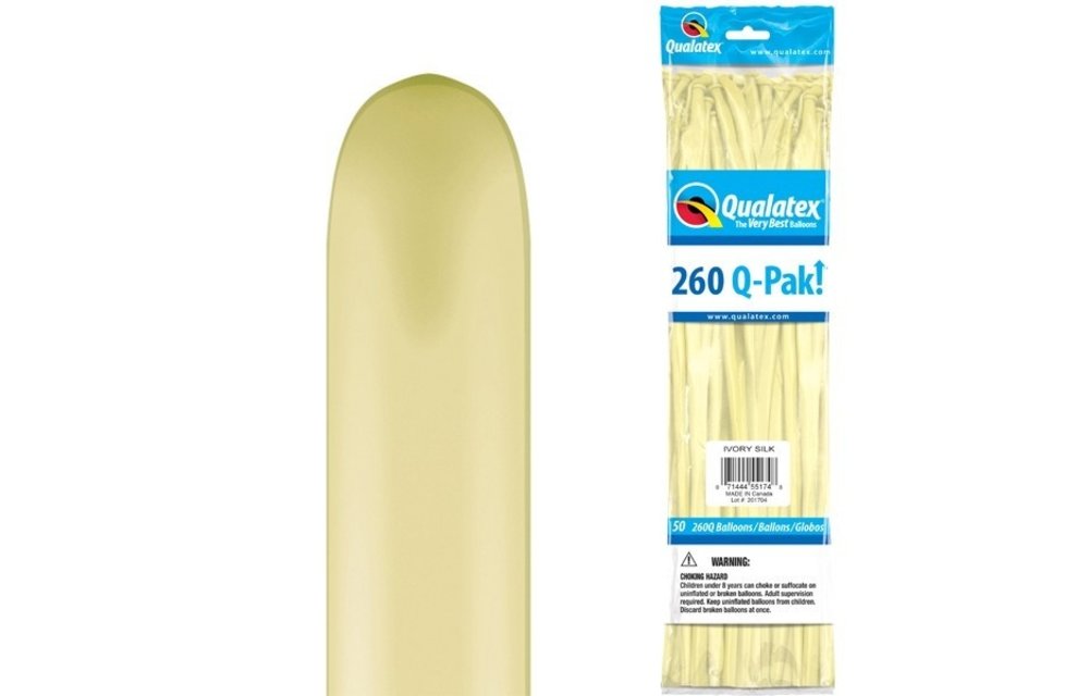 Qualatex -  Q-PAK 260 - Ivory Silk - 50 Stuks