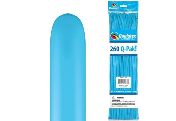 SALE > Q-PAK 260 - Robin's Egg - 50 Stuks