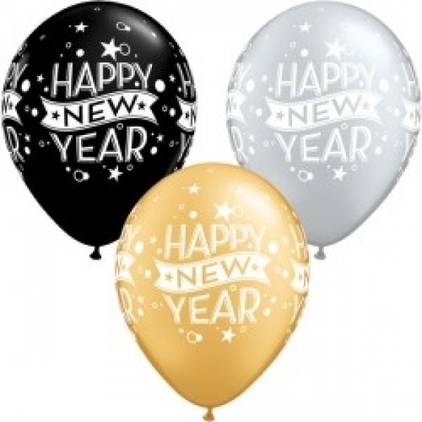 Q.11 New Year Confetti Dots - Gold/Silver/Onyx Black - 25 ct