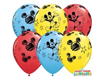 Q.11 Mickey Mouse - Yellow, Red & Pale Blue