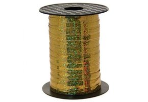 Krullint - Holographic Gold 5mm x 250m-