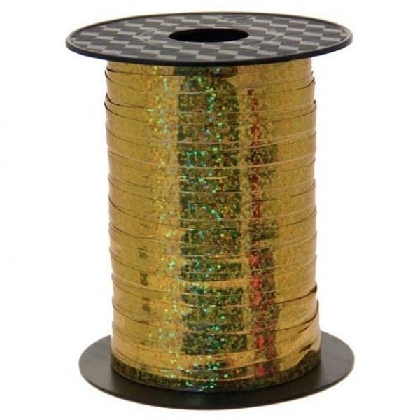 Krullint - Holographic Gold 5mm x 250m-