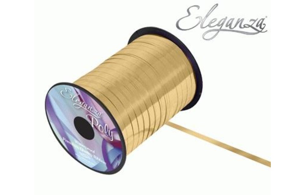 Krullint - Metallic Gold 5mm x 500m