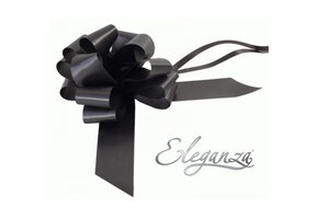 Pull Bows - Black - 50mm 20 stks