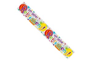 Banner 2.7m - Happy Retirement