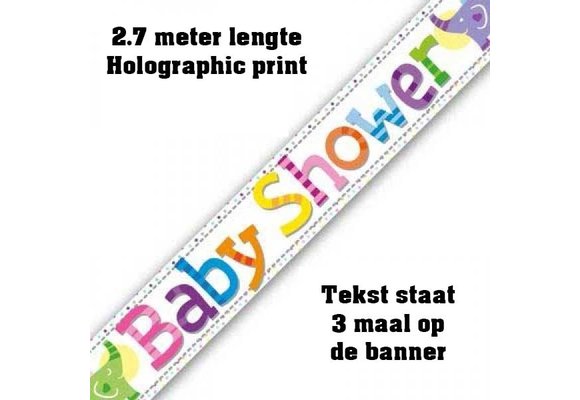Banner 2.7m - Babyshower