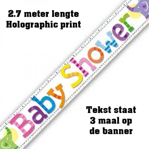 Banner 2.7m - Babyshower