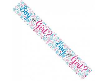 Banner 2.7m - Boy or Girl ?
