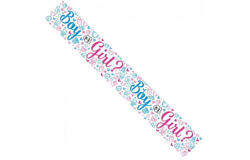 Banner 2.7m - Boy or Girl ?