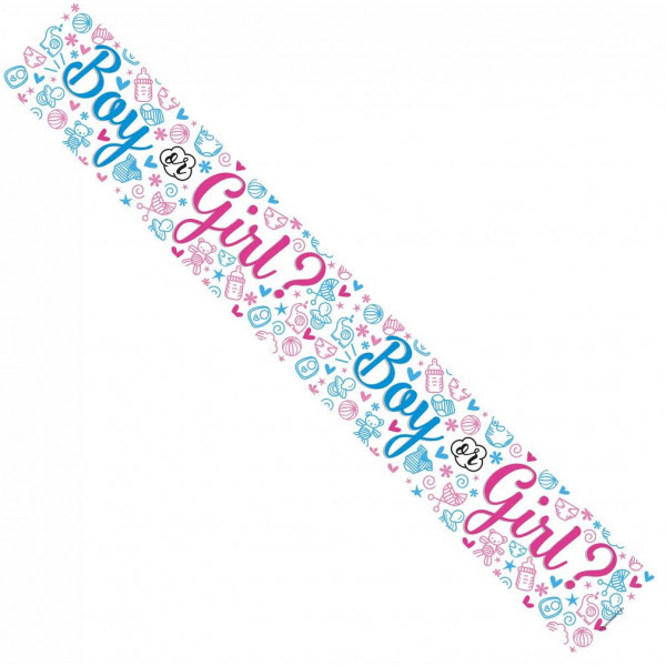 Banner 2.7m - Boy or Girl ?