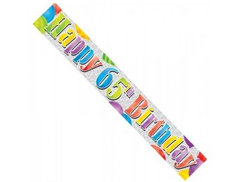 SALE > Banner 2.6m - 65th Birthday