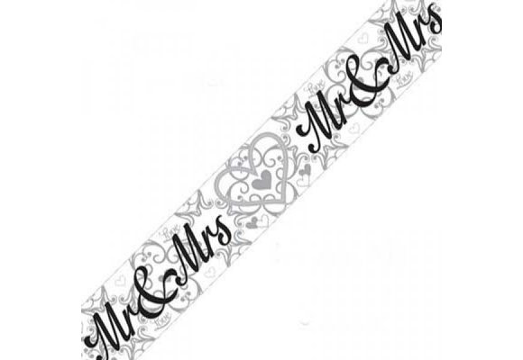 Banner 2.7m - Mr & Mrs