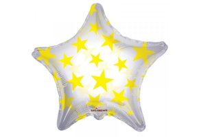 SALE > Star Yellow Stars - 22 inch - Kaleidoscope.