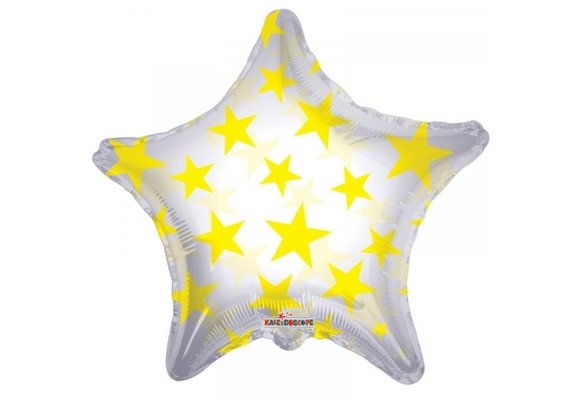 SALE > Star Yellow Stars - 22 inch - Kaleidoscope.